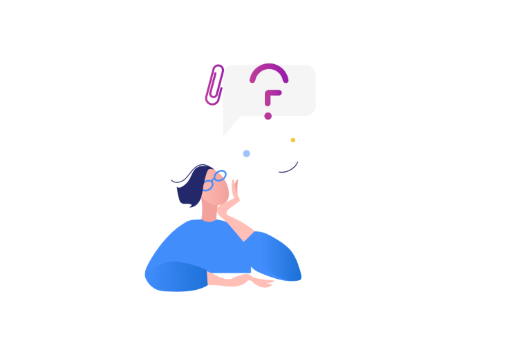 Pan myślący nad ofertą